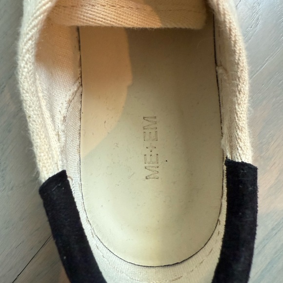 ME+EM Cream and Black Women's Sneakers Size 37 - Picture 7 of 9